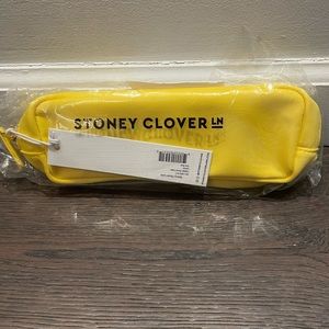 Stoney Clover Lane NWT Classic Slim Pouch/Pencil Case Lemon